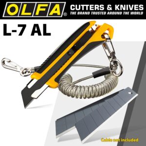 OLFA 18MM HEAVY DUTY AUTO LOCK  CUTTER WITH X5 FREE LBB BLADES