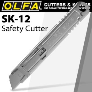 OLFA STAINLESS STEEL SAFETY KNIFE