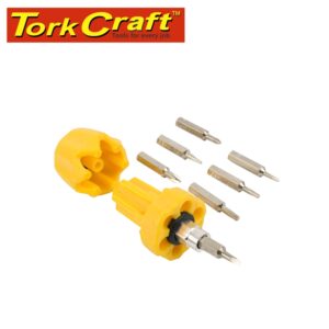 SCREWDRIVER SET 6 IN 1 STUBBY EACH