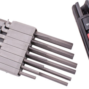 13 PCE METRIC HEX WRENCH SYSTEM 1.5-2-2.5-3-4-4.5-5-5.5-6-7-8-9-10MM