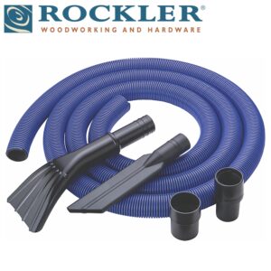 DUST RIGHT 12' HEAVY DUTY SHOP VACUUM HOSE KIT