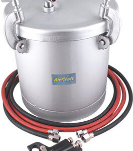 10L PAINT POT WITH 2M HOSE AND GUN NO CUP